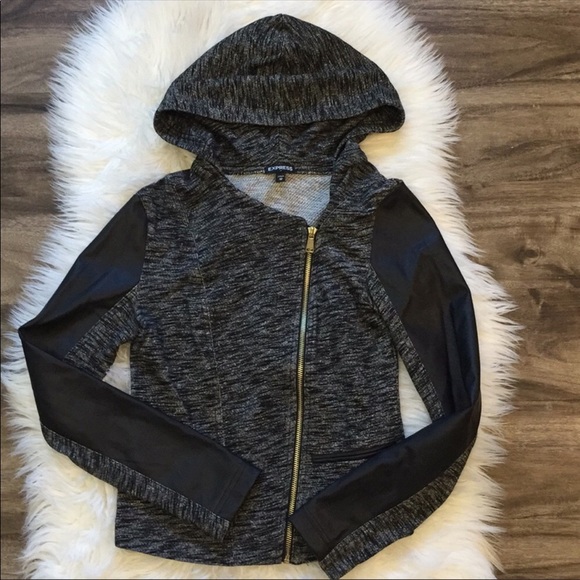 Sale!! Mixed media full zip - Picture 4 of 8